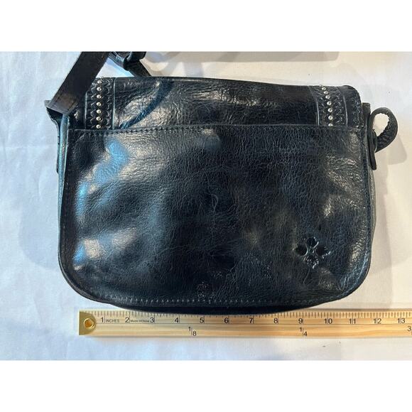 PATRICIA NASH Beaumont Leather Crossbody Beaumont Flap + Cauchy Wallet Black - Picture 5 of 16